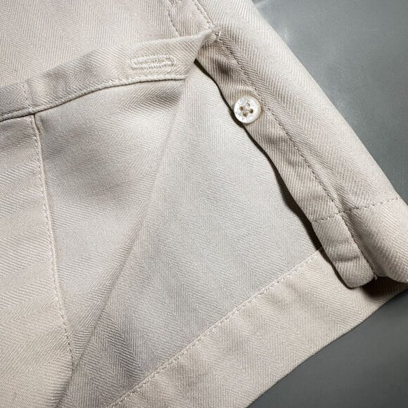 Luau Hawaiian Silk Button Up Shirt Mens Casual Tequila Floor Short Sleeve Top - Picture 10 of 16